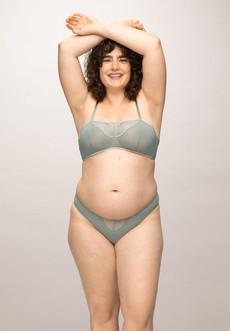 Bra Evening Primrose Green via Shop Like You Give a Damn