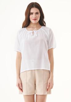 Voile Blouse White via Shop Like You Give a Damn