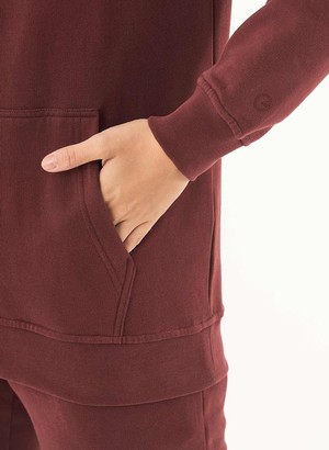 Soft Touch Hoodie Burgundy from Shop Like You Give a Damn