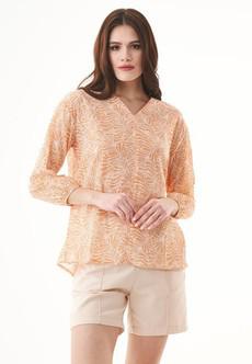 Voile Blouse Light Brown via Shop Like You Give a Damn