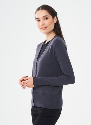 Cardigan Dark Gray from Shop Like You Give a Damn