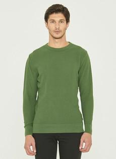 Knitted Sweater Green via Shop Like You Give a Damn