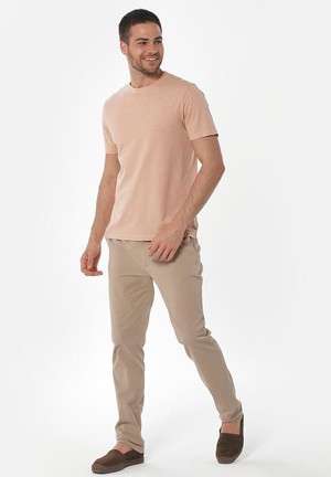 Pants Five Pocket Beige from Shop Like You Give a Damn