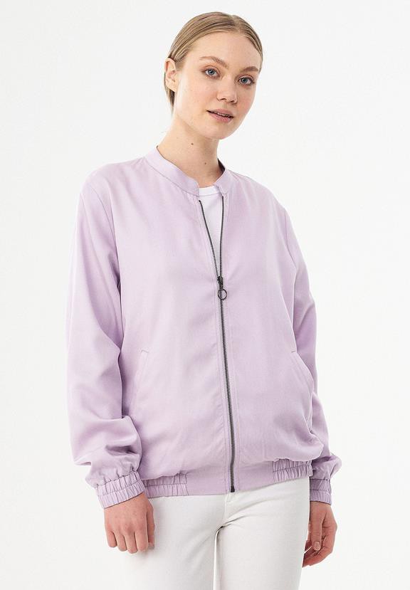 Bomber Jacket Lavender Purple from Shop Like You Give a Damn