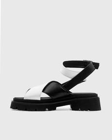 Medley Sandals Black White via Shop Like You Give a Damn