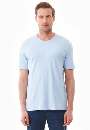 T-Shirt Basic Powder Blue from Shop Like You Give a Damn