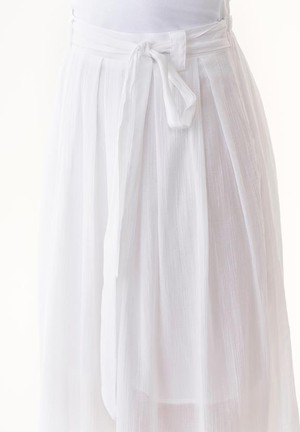 Voile Skirt White from Shop Like You Give a Damn