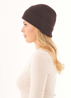 Unisex Beanie Organic Cotton Espresso from Shop Like You Give a Damn