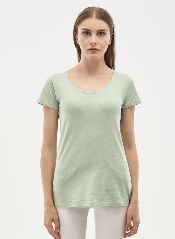 Basic T-Shirt Green from Shop Like You Give a Damn