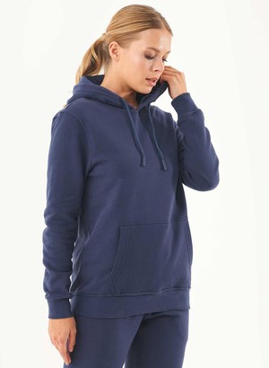 Soft Sweat Hoodie Organic Cotton Navy from Shop Like You Give a Damn