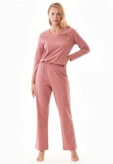 Pajama Set Tieerra Clay Red via Shop Like You Give a Damn