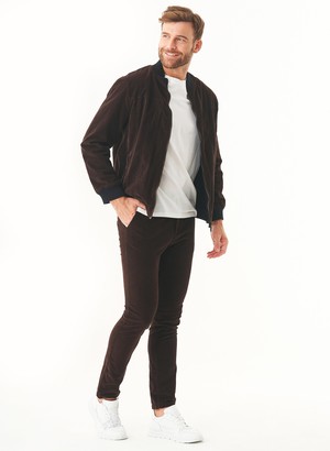 Bomber Jacket Corduroy Espresso from Shop Like You Give a Damn