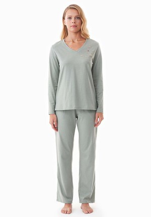 Pajama Set Tieerra Sage Green from Shop Like You Give a Damn