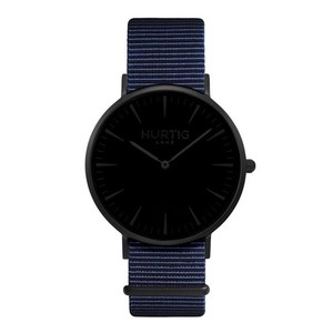 Montezuma Nato Watch All Black & Ocean Blue from Shop Like You Give a Damn