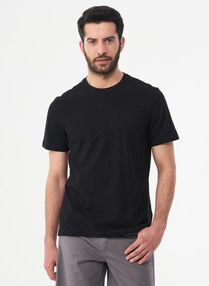 Basic T-Shirt Organic Cotton Black from Shop Like You Give a Damn