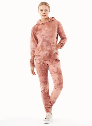 Tie-Dye Joggers Organic Cotton Misty Rose from Shop Like You Give a Damn