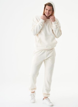 Unisex Hoodie Organic Cotton Halki White from Shop Like You Give a Damn