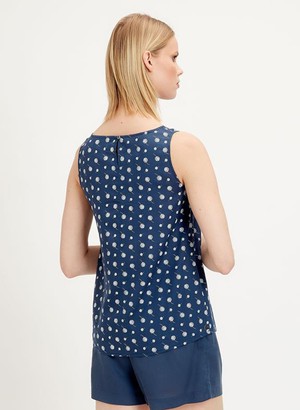 Tencel Blouse Top With Print from Shop Like You Give a Damn