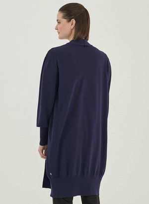 Cardigan Organic Cotton Blue from Shop Like You Give a Damn