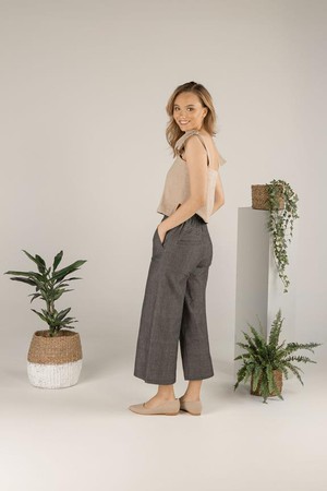 Culottes Forest Whispers Charcoal from Shop Like You Give a Damn