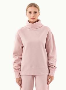 Sweater Turtleneck Organic Cotton Pink via Shop Like You Give a Damn