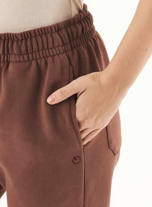 Jogging Pants Pureen Coffee from Shop Like You Give a Damn