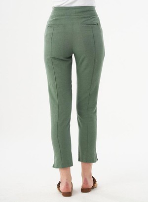 Trousers Linen Mix Green from Shop Like You Give a Damn