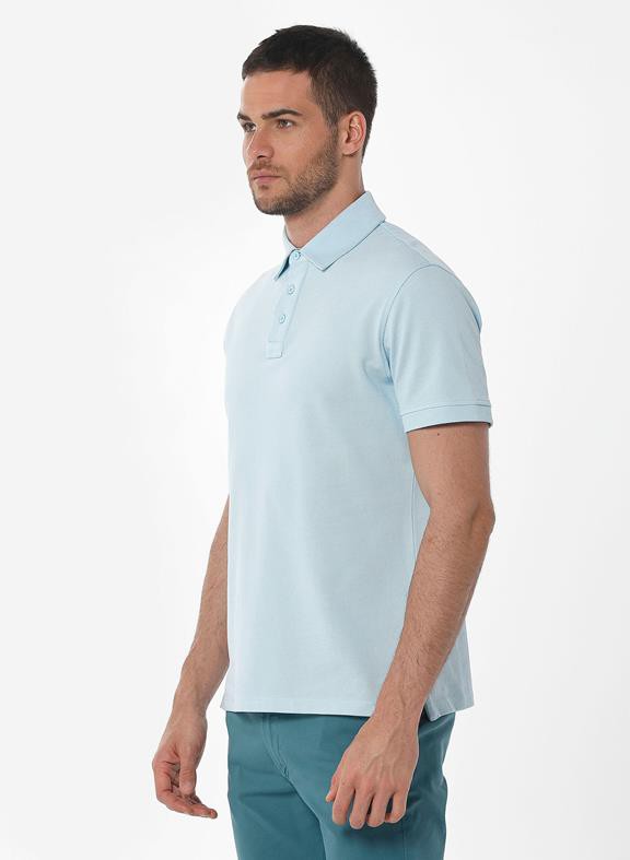 Polo Solid Blue from Shop Like You Give a Damn