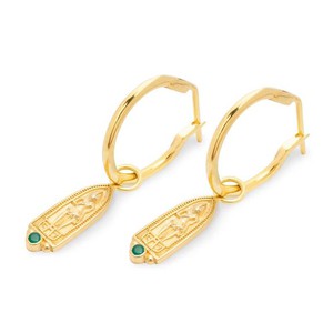Sarnath Hoops Gold Plated from Shop Like You Give a Damn