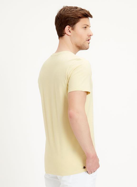 Basic T-Shirt Organic Cotton Yellow from Shop Like You Give a Damn