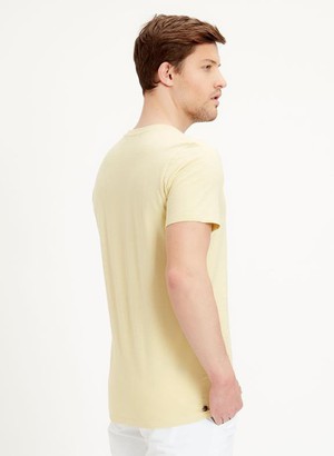 Basic T-Shirt Organic Cotton Yellow from Shop Like You Give a Damn