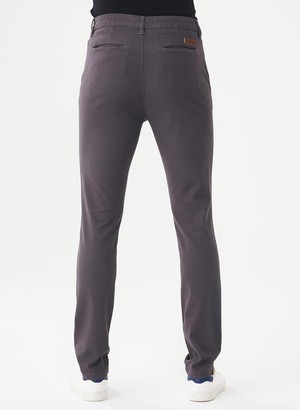 Skinny Chino Pants Dark Grey from Shop Like You Give a Damn