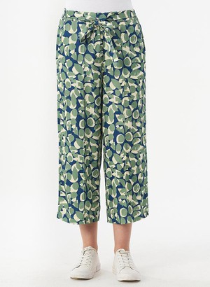 Culotte Pants Print Green from Shop Like You Give a Damn