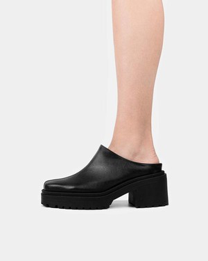Squared Mule Black from Shop Like You Give a Damn