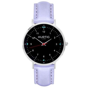 Moderna Watch Silver, Black & Lilac from Shop Like You Give a Damn