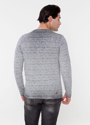 Top Long Sleeves Organic Cotton Grey from Shop Like You Give a Damn