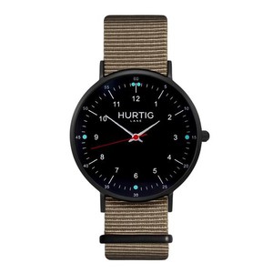 Moderno Montezuma Watch Black, Black & Sand from Shop Like You Give a Damn