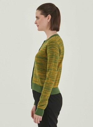 Cardigan With Buttons Green from Shop Like You Give a Damn