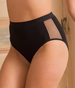 Brief High Waist Onyx Black from Shop Like You Give a Damn