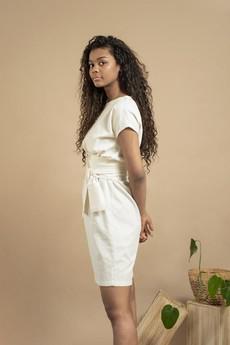 Dress Eclipse White via Shop Like You Give a Damn