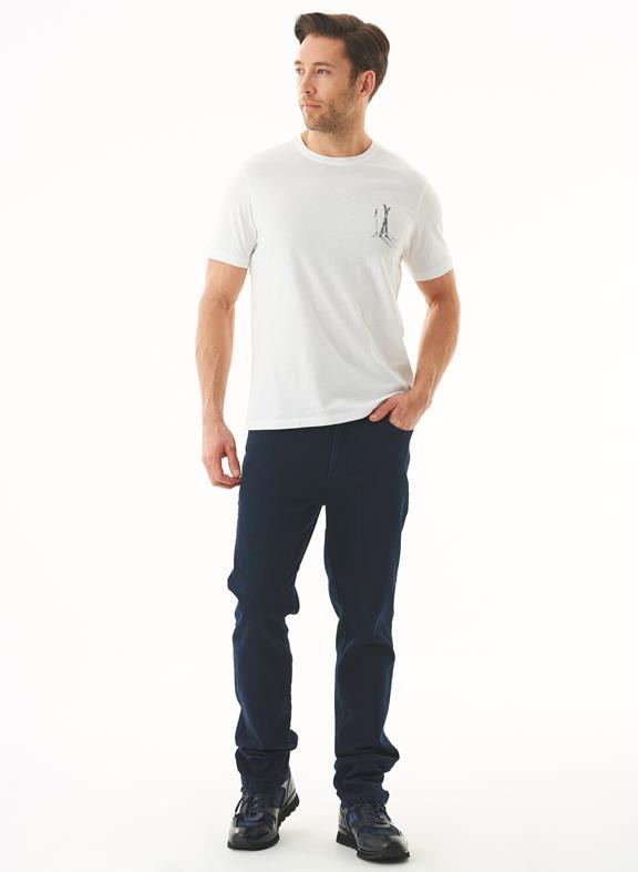 T-Shirt Organic Cotton Ski Off-White from Shop Like You Give a Damn