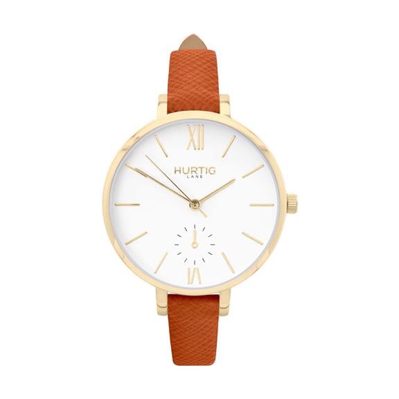 Watch Amalfi Petite Gold, White & Tan Orange from Shop Like You Give a Damn