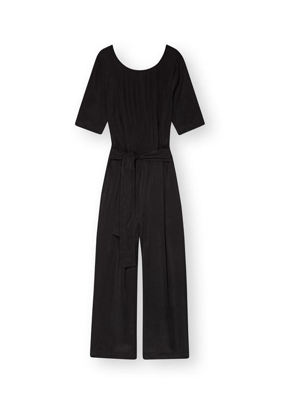 Jumpsuit Staine Halfsleeve Black from Shop Like You Give a Damn