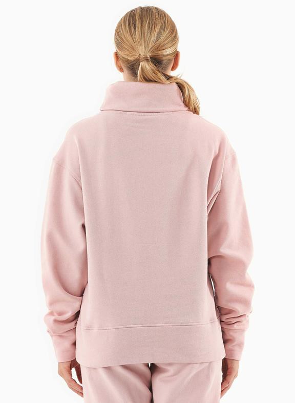 Sweater Turtleneck Organic Cotton Pink from Shop Like You Give a Damn