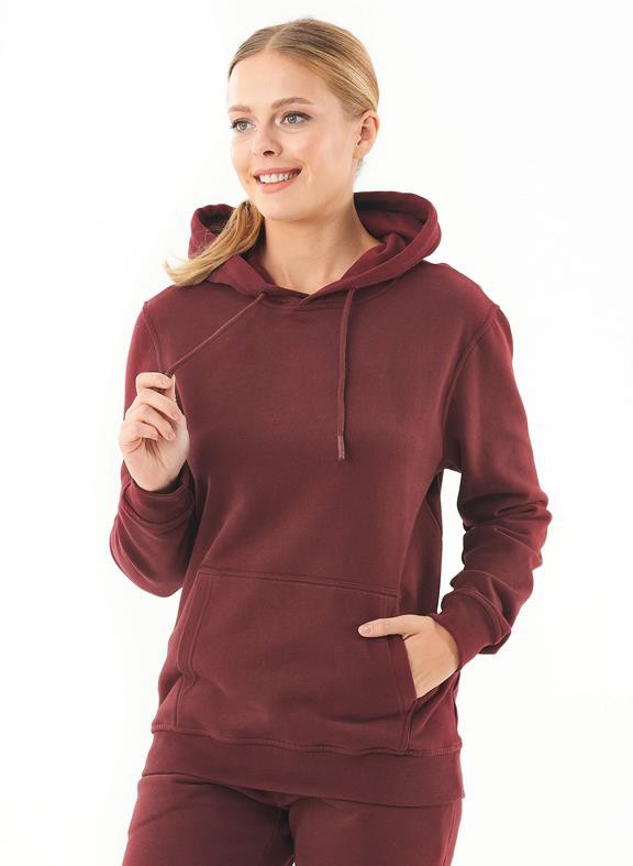 Soft Touch Hoodie Burgundy from Shop Like You Give a Damn