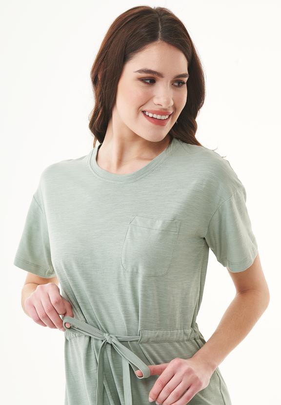 Dress Slub Jersey Water Green from Shop Like You Give a Damn