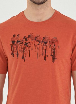 Organic Cotton T-Shirt Orange from Shop Like You Give a Damn