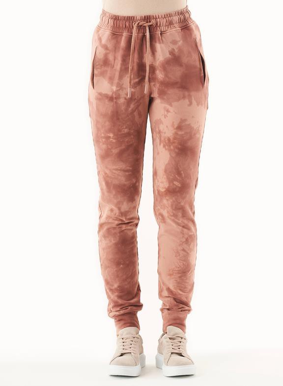Tie-Dye Joggers Organic Cotton Misty Rose from Shop Like You Give a Damn