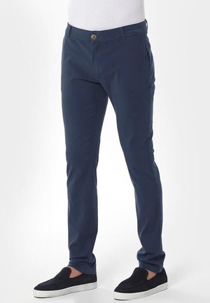 Chino Pants Slim Navy Blue from Shop Like You Give a Damn