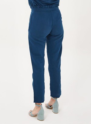 Paperbag Pants Navy from Shop Like You Give a Damn